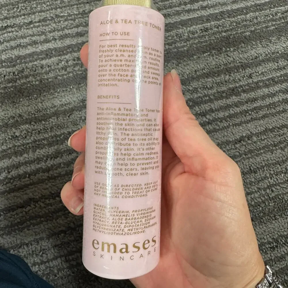 Emases Aloe & Tea Tree Toner – 5 oz / 150 ml – Sealed – Anti-Inflammatory & Anti